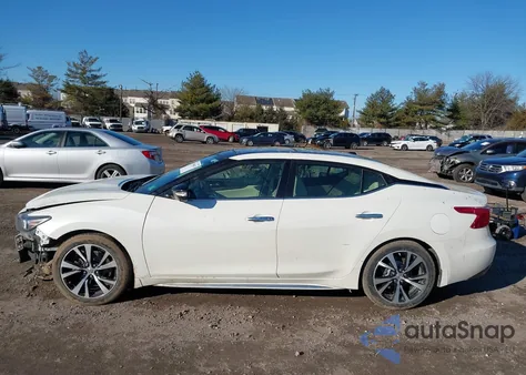 2018 Nissan Maxima 3.5 Platinum из США, поврежденный, VIN 1N4AA6AP0JC389051